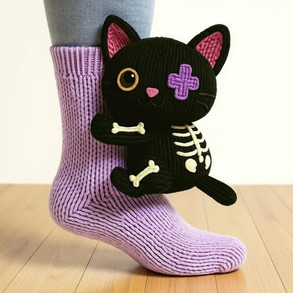 Averra | Cozy Animal Pattern Socks
