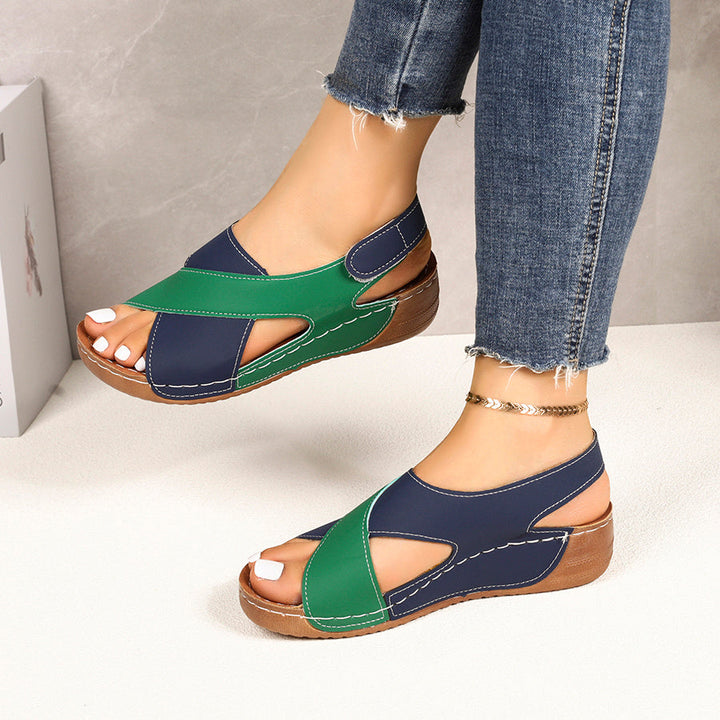 Stella - Orthopedic Block Thick-Soled Sandals