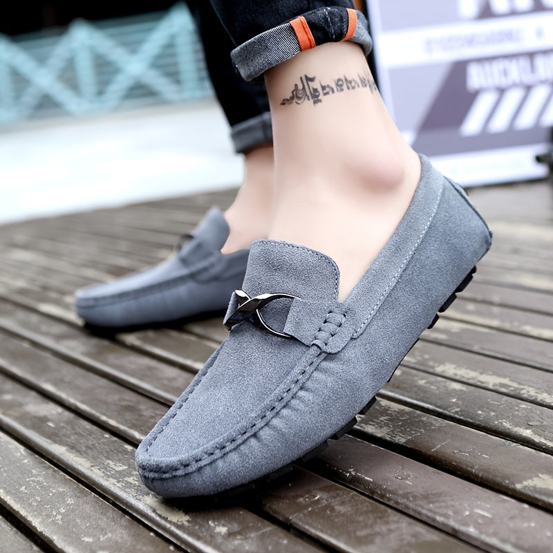 Callum | Cross Buckle Loafers