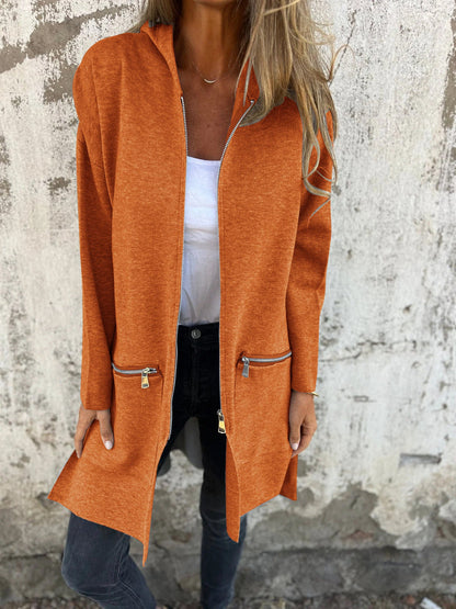 Women’s Cardigan | Hooded Long Sleeve