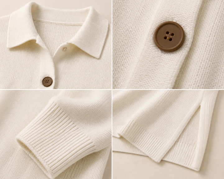 Adeline |Cross-Border Knitted Cardigan