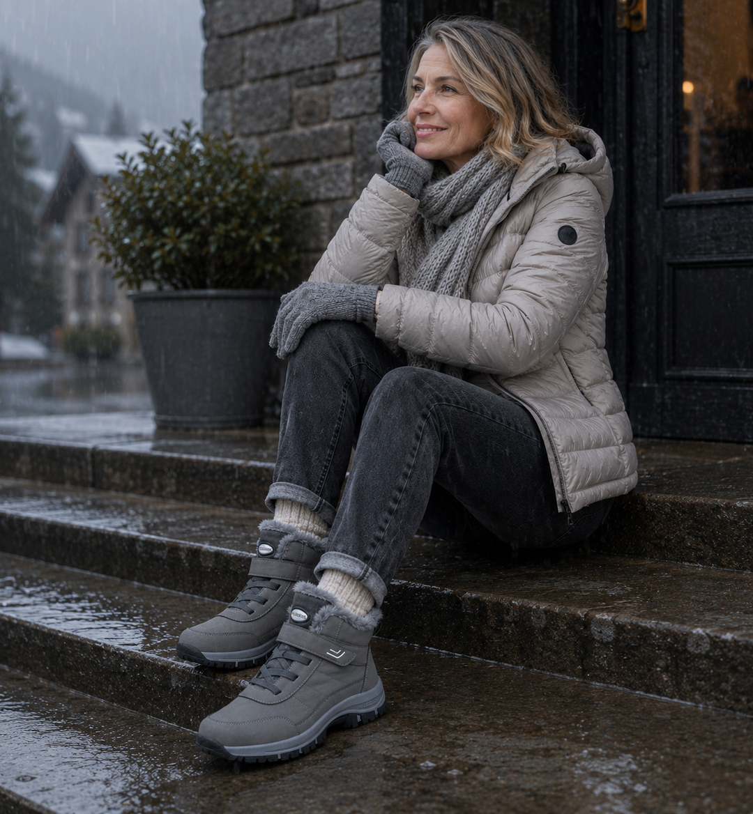 Sierra | Non-Slip Fleece Snow Boots