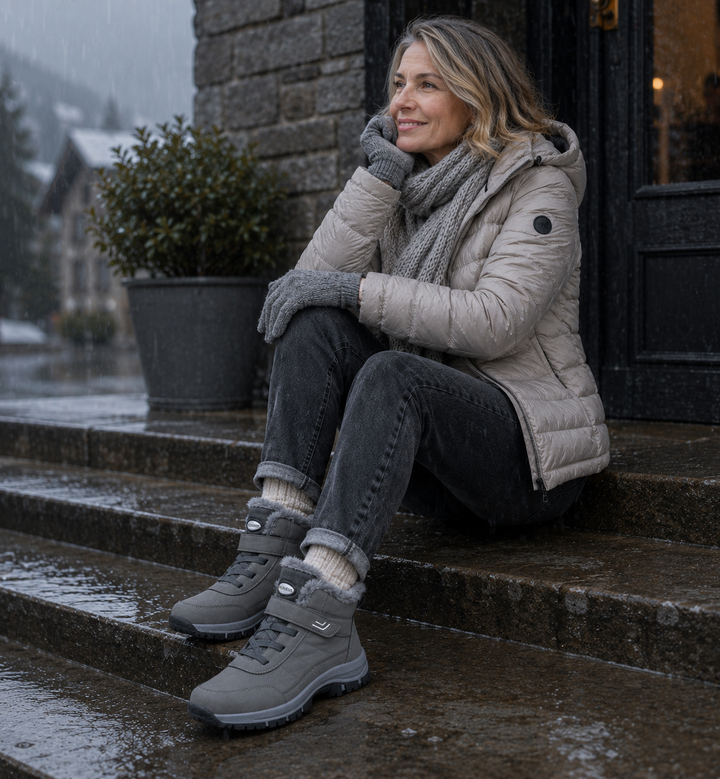 Sierra | Non-Slip Fleece Snow Boots
