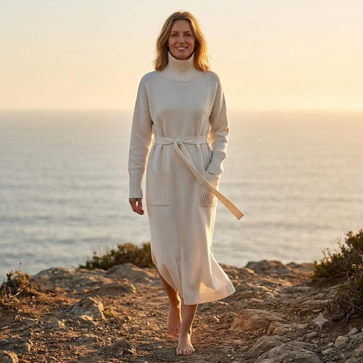 Tracy™ Cozy Turtleneck Dress
