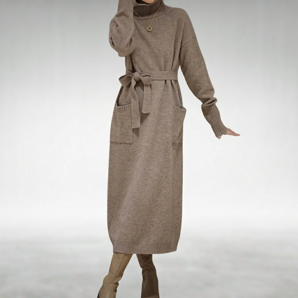 Tracy™ Cozy Turtleneck Dress