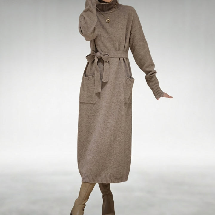 Tracy™ Cozy Turtleneck Dress