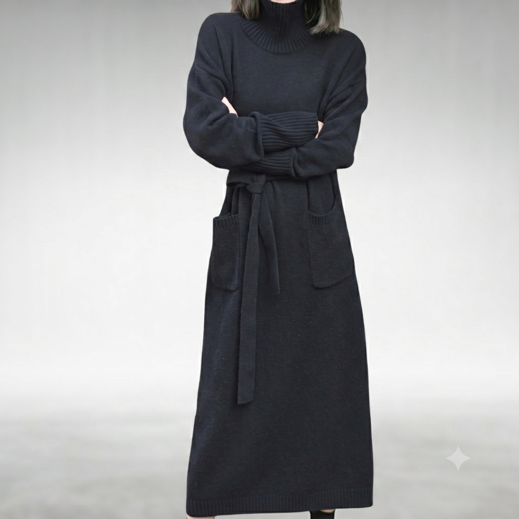Tracy™ Cozy Turtleneck Dress