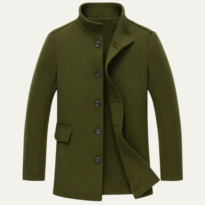 Carlo – Men’s Smart Tailored Overcoat