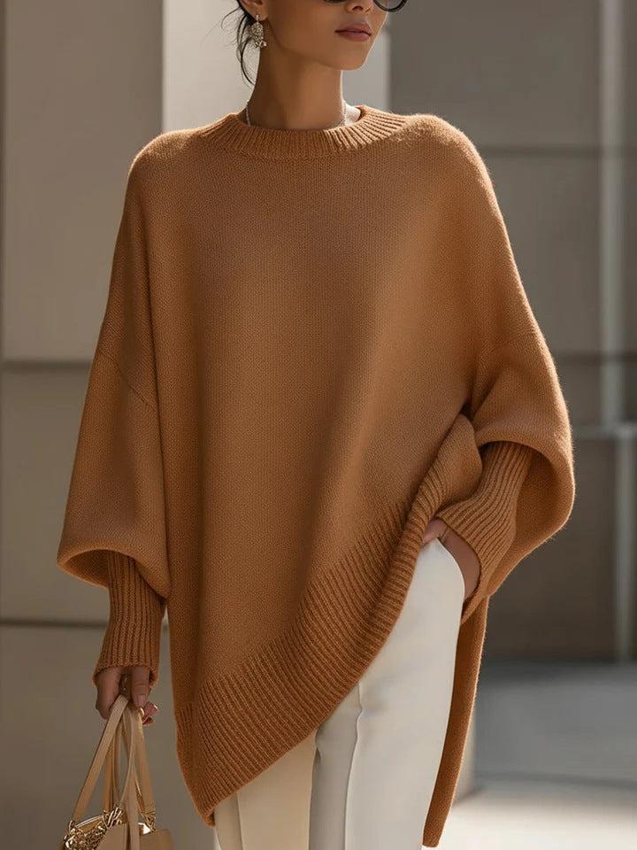 Margaux |Winter Round Neck Knitted Sweater for Women