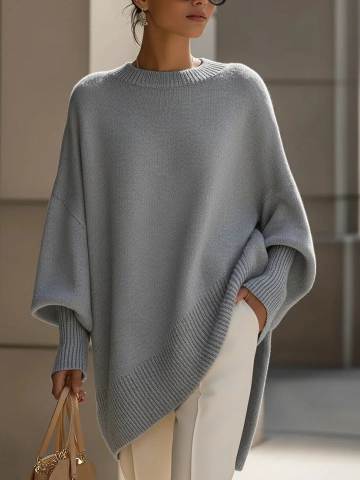 Margaux |Winter Round Neck Knitted Sweater for Women