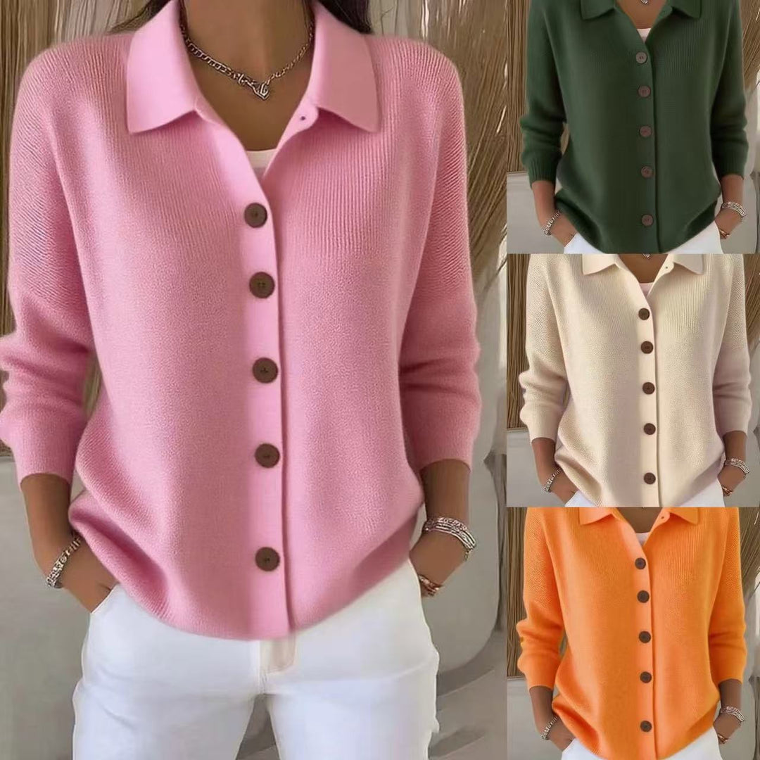 Adeline |Cross-Border Knitted Cardigan
