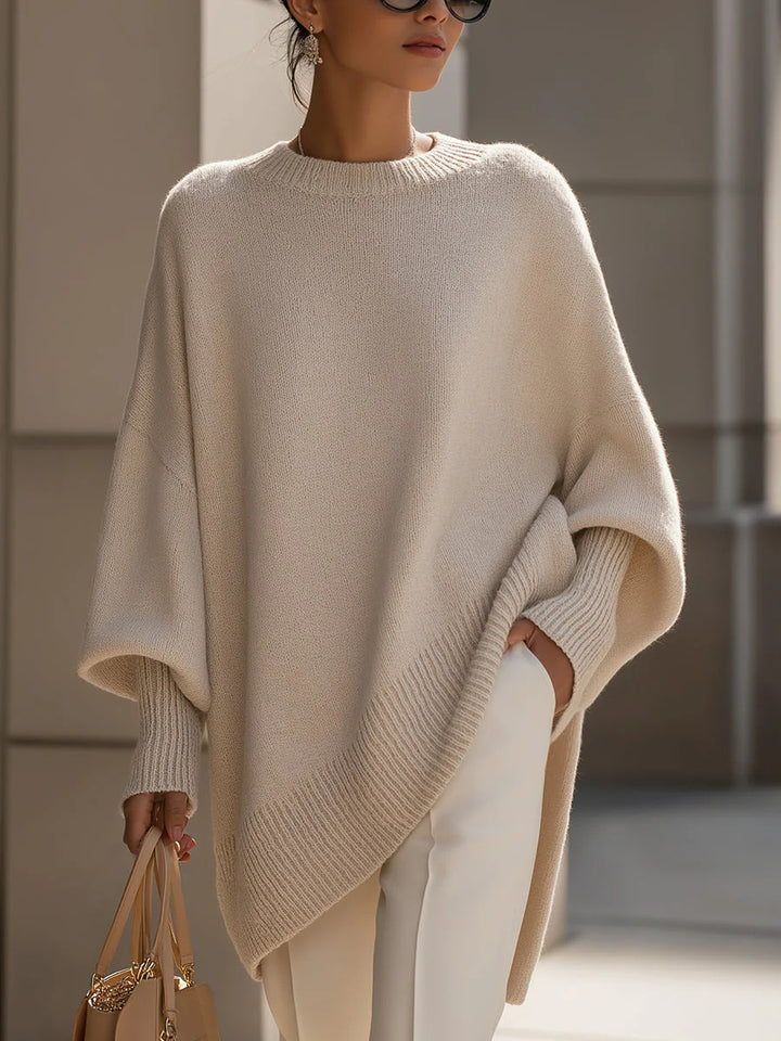 Margaux |Winter Round Neck Knitted Sweater for Women