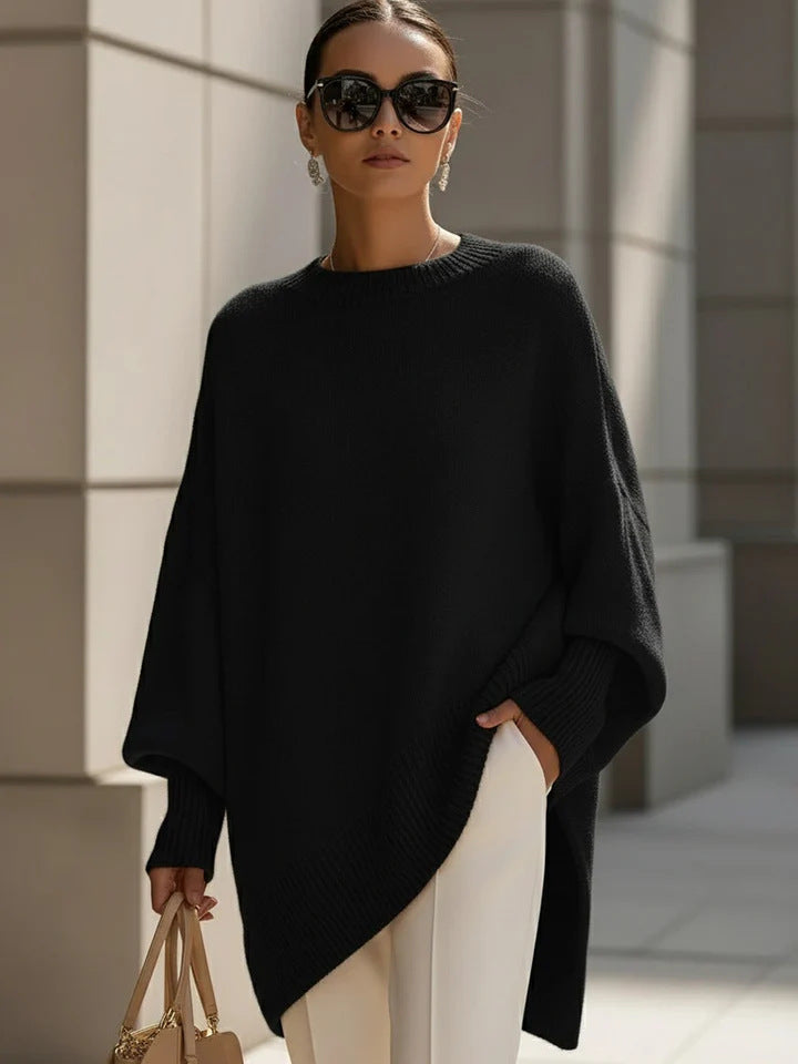 Margaux |Winter Round Neck Knitted Sweater for Women