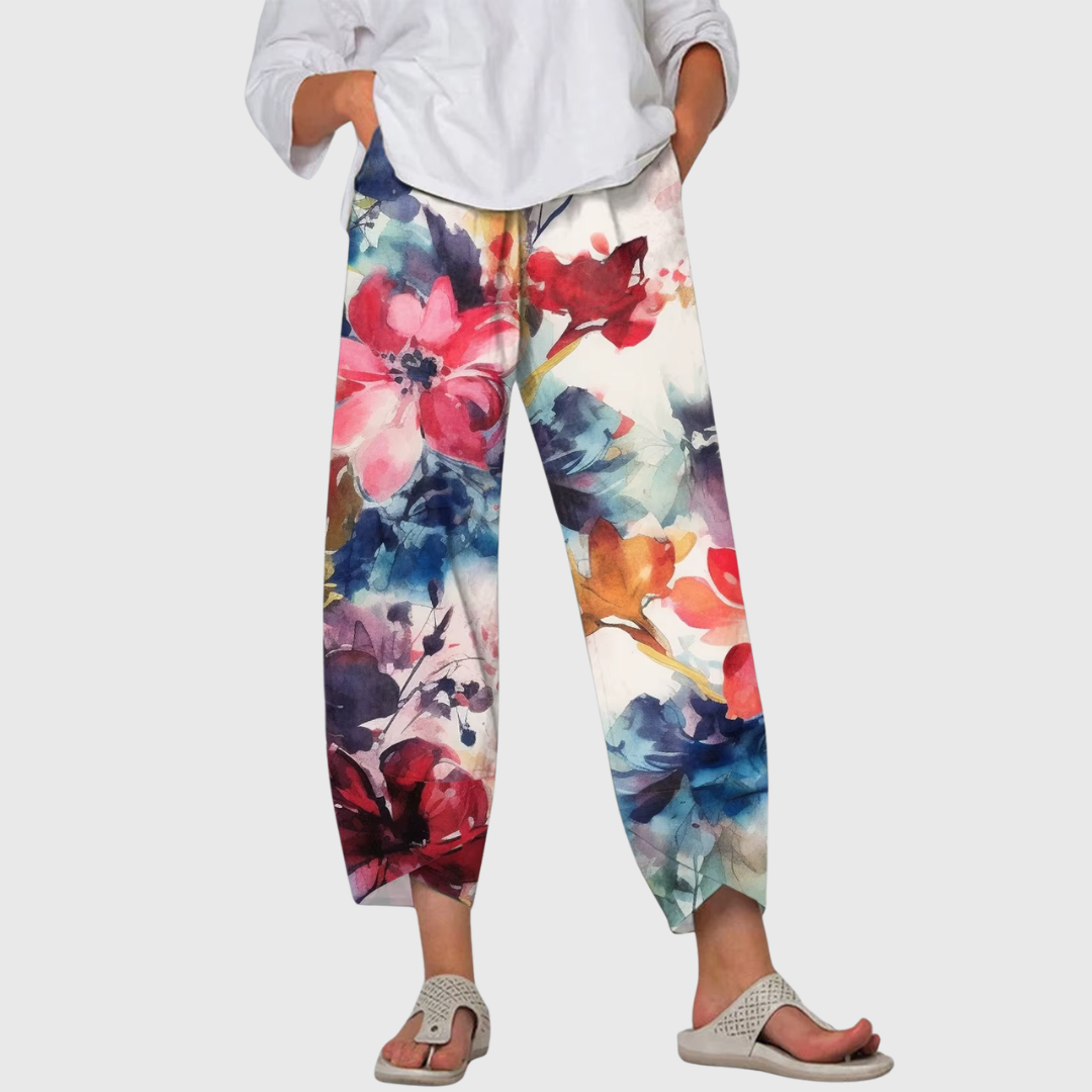 Devon  | Casual Printed Comfortable Loose Pants
