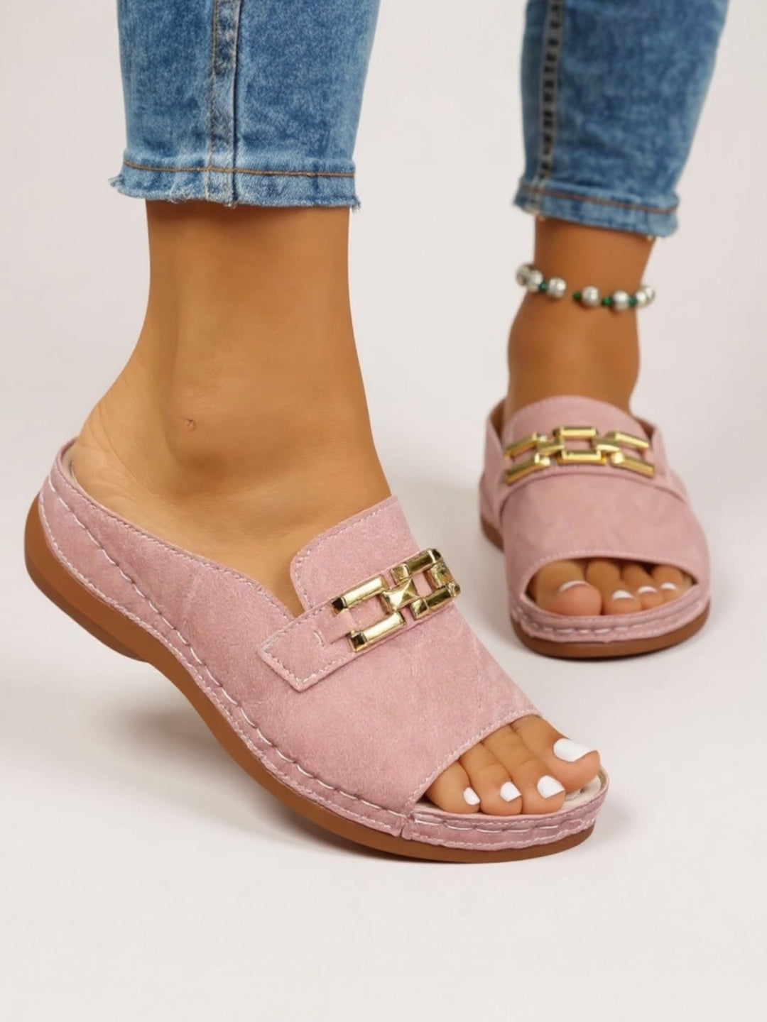 Romy |  Slide Sandals