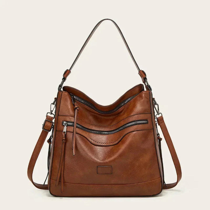 Selena | Leather shoulder bag