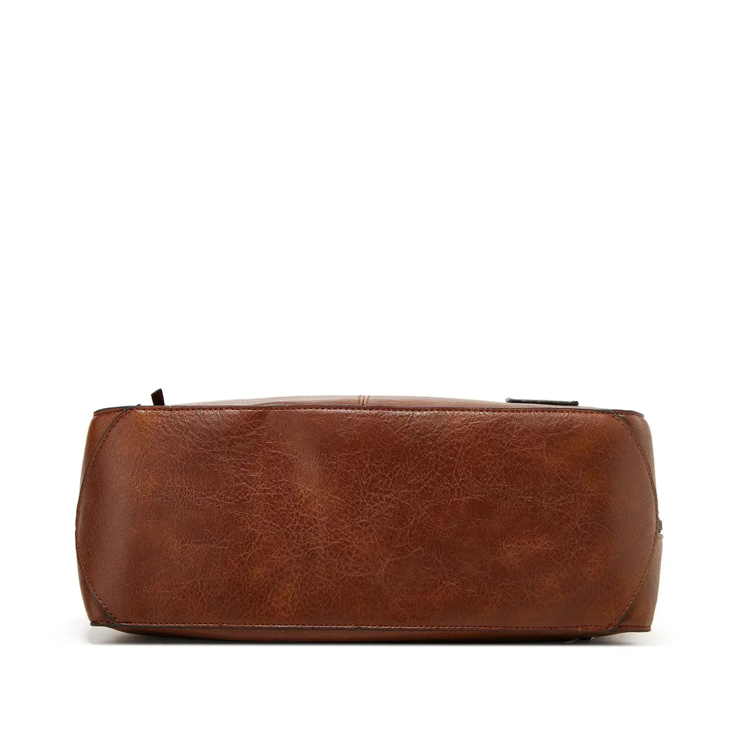 Selena | Leather shoulder bag