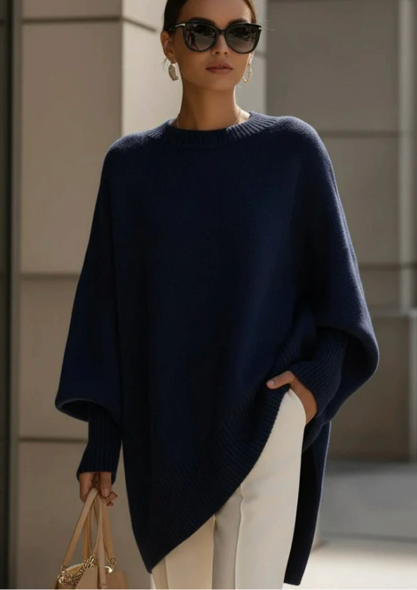 Margaux |Winter Round Neck Knitted Sweater for Women