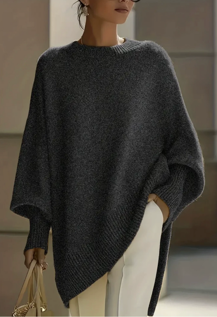 Margaux |Winter Round Neck Knitted Sweater for Women