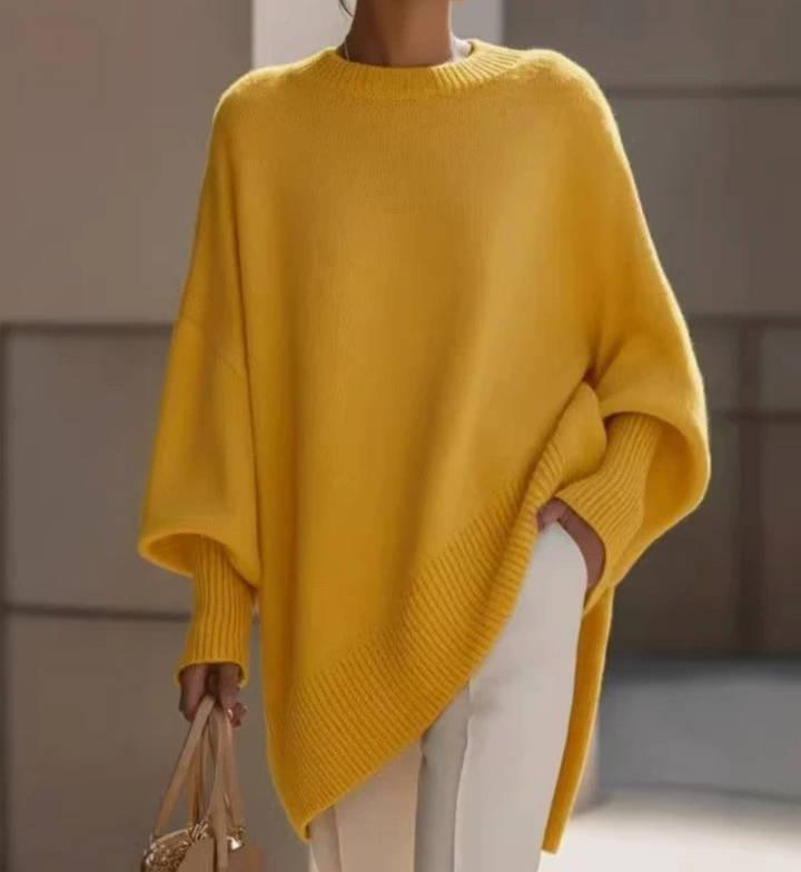 Margaux |Winter Round Neck Knitted Sweater for Women