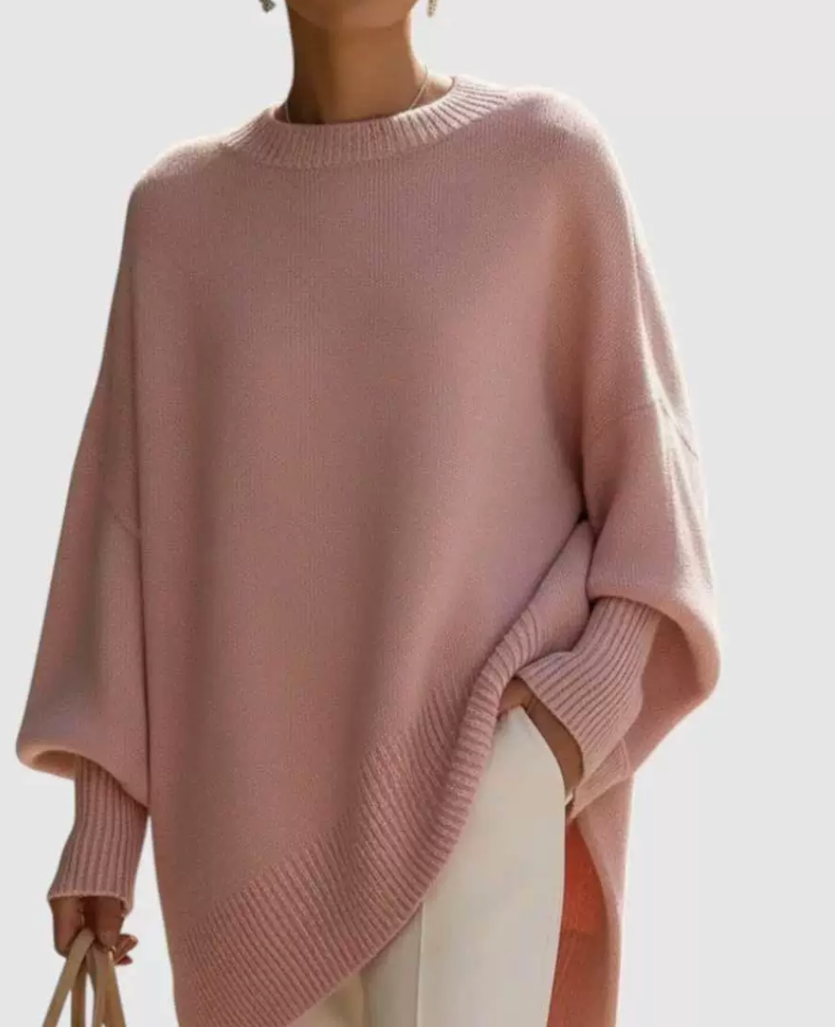 Margaux |Winter Round Neck Knitted Sweater for Women