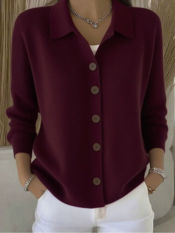 Adeline |Cross-Border Knitted Cardigan