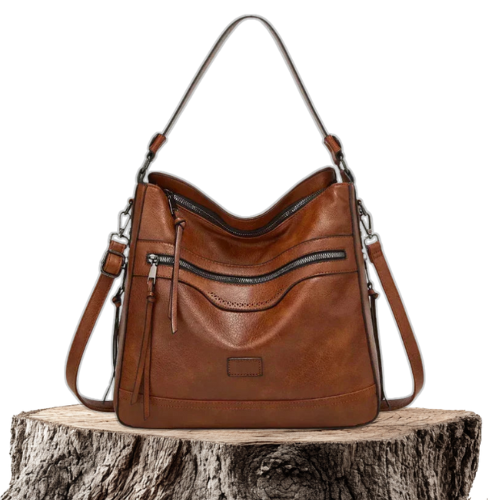 Selena | Leather shoulder bag