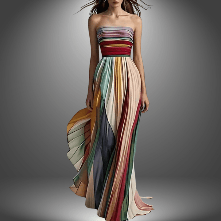 ALEXANDRA | TIMELESS PLEATED SUMMER DRESS