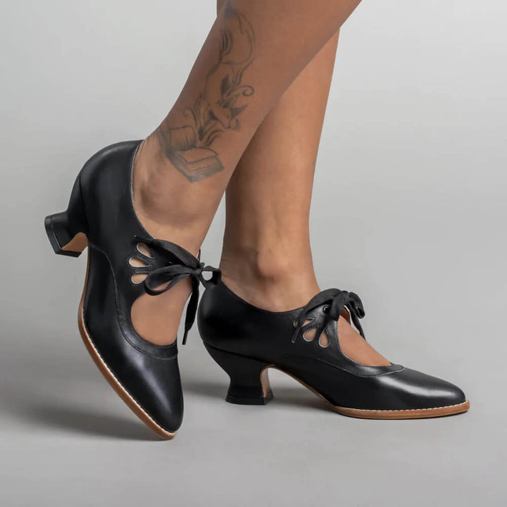 ANYA | TIMELESS VINTAGE HEELS SANDALS