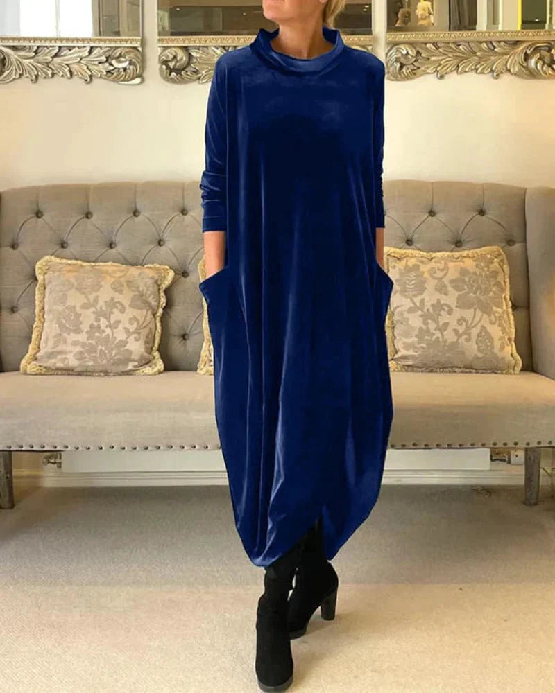 Aria | Elegant Velvet Maxi Dress