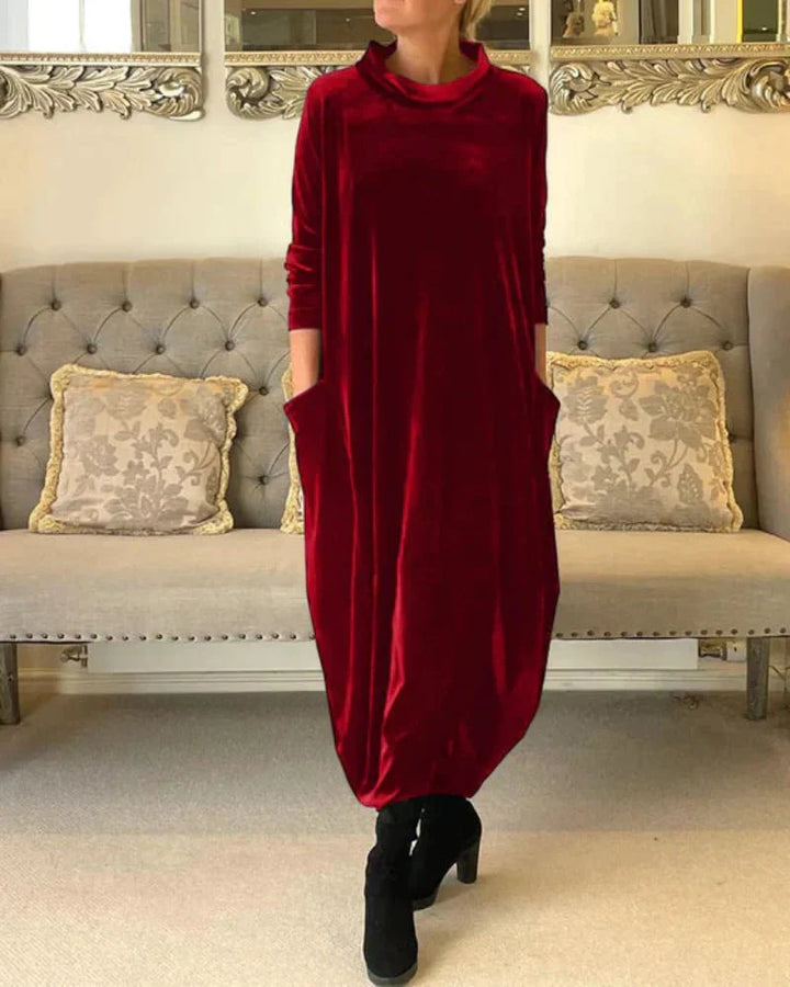 Aria | Elegant Velvet Maxi Dress