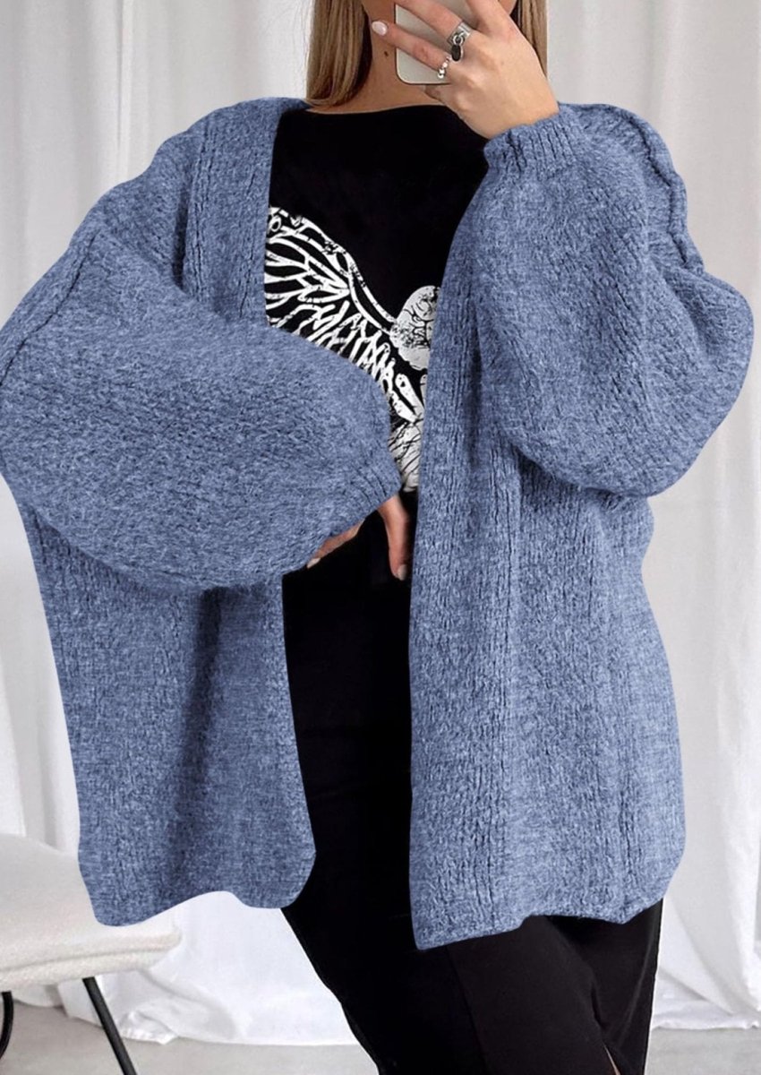 Aria | Oversized Knit Cardigan Sweater