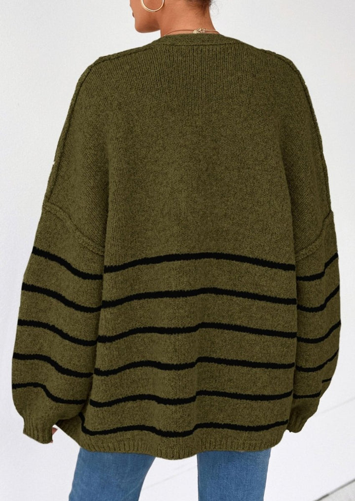 Aria | Oversized Knit Cardigan Sweater