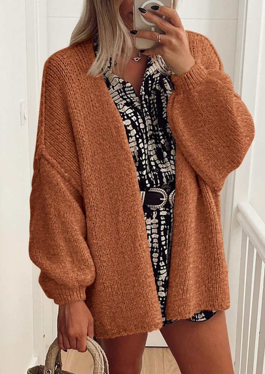 Aria | Oversized Knit Cardigan Sweater