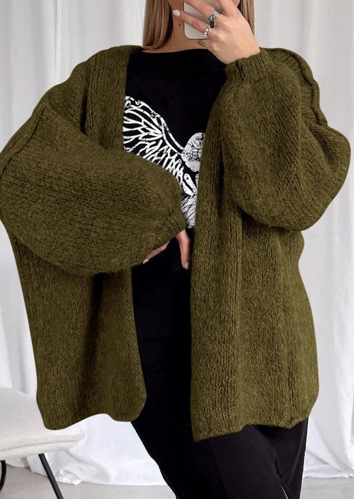 Aria | Oversized Knit Cardigan Sweater