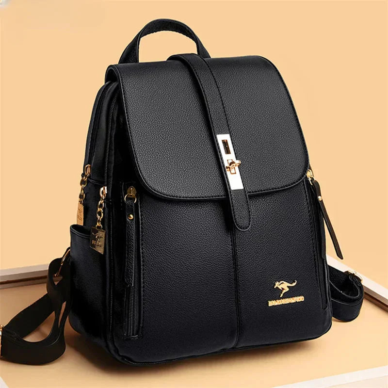 Elise | Leather Backpack