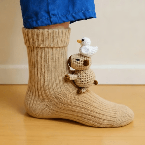 Averra | Cozy Animal Pattern Socks