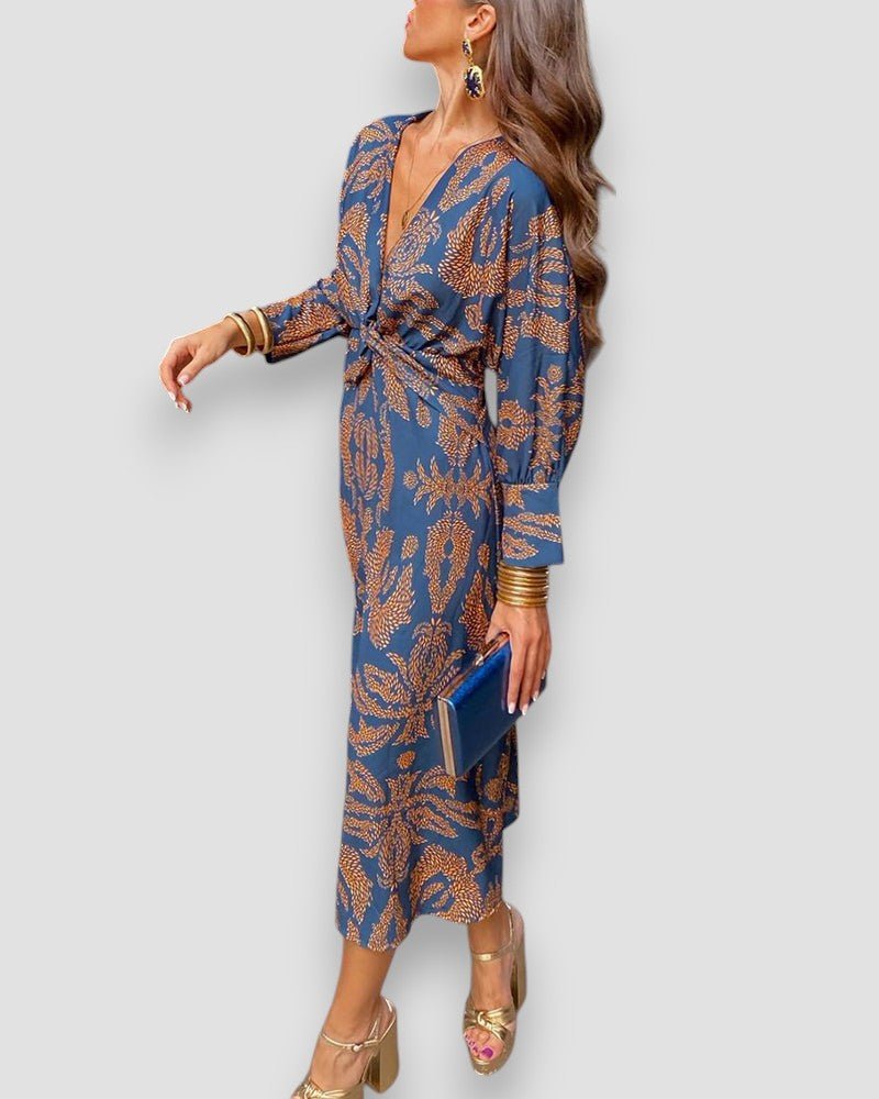 CELINE | SEXY V-NECK DRESS