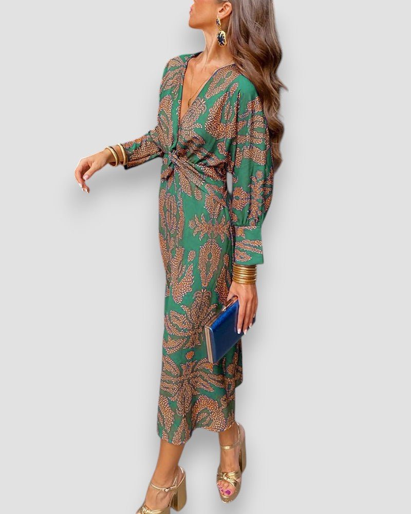 CELINE | SEXY V-NECK DRESS