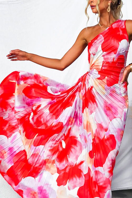 CINDY | ONE SHOULDER SUMMER DRESS