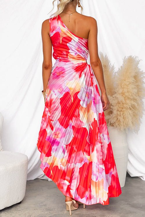 CINDY | ONE SHOULDER SUMMER DRESS