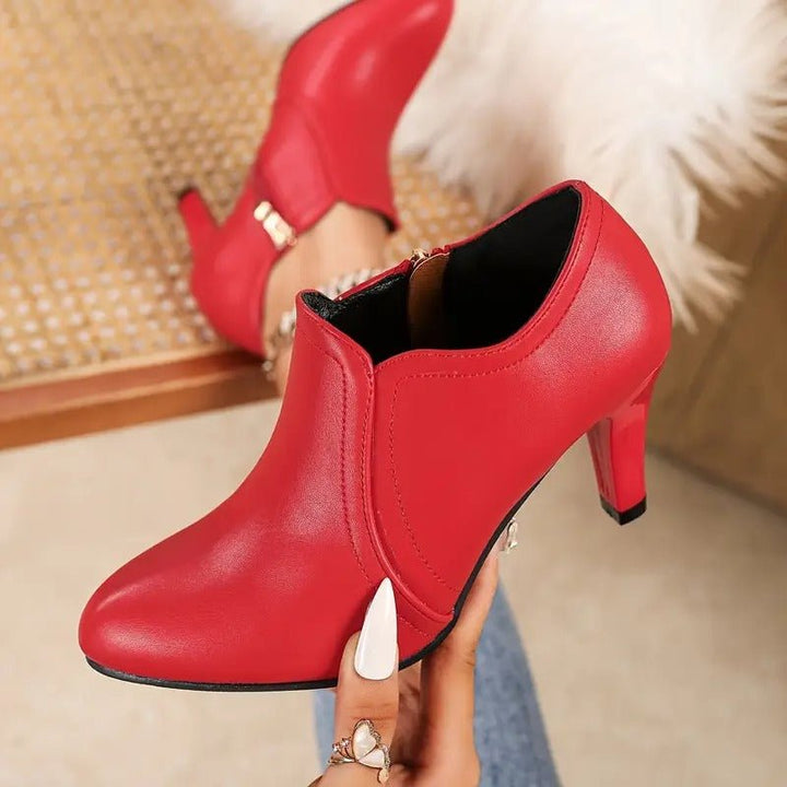 Clarisse | Support Heeled Ankle Boots