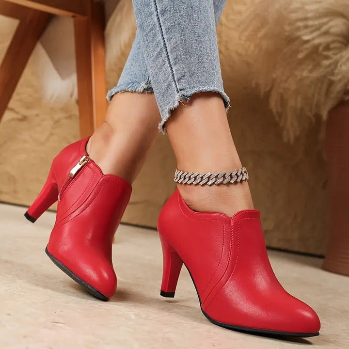 Clarisse | Support Heeled Ankle Boots