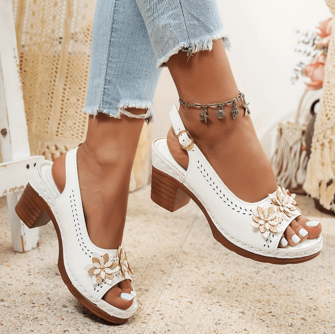 DIANA | STYLISH THICK HEELS SANDALS
