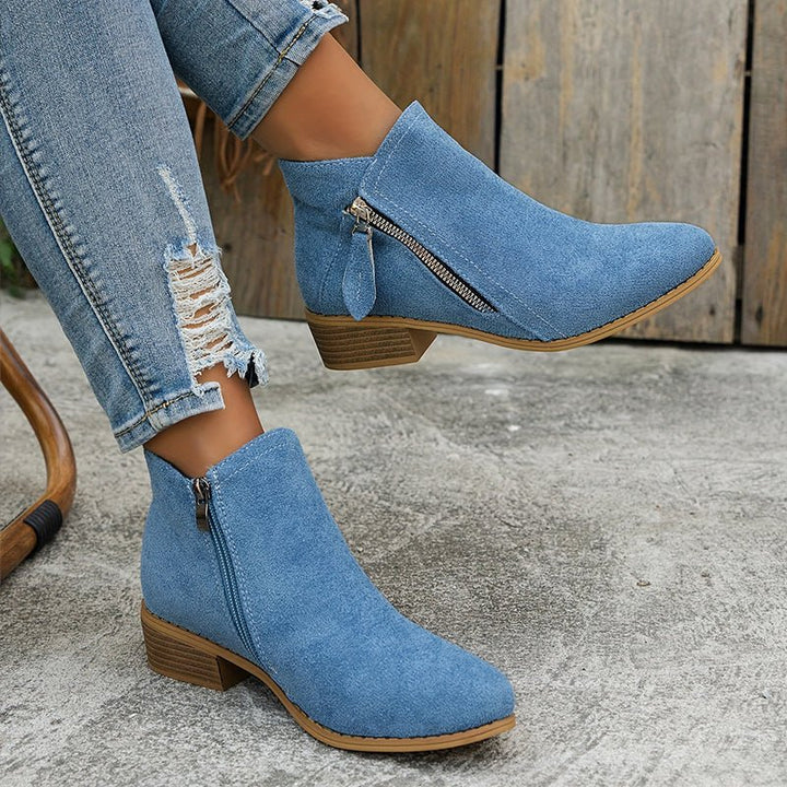 Elegant orthopedic boots for women