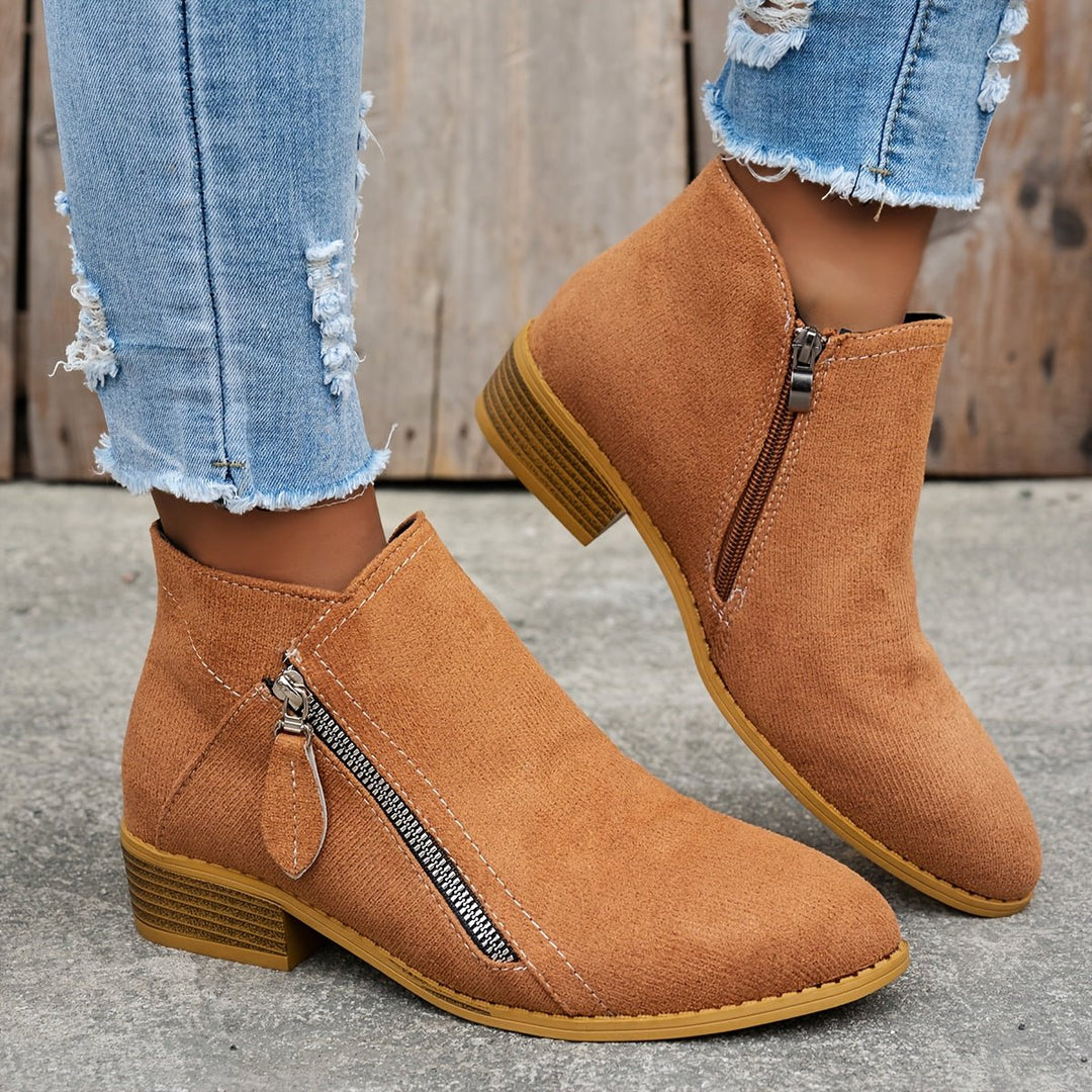 Elegant orthopedic boots for women