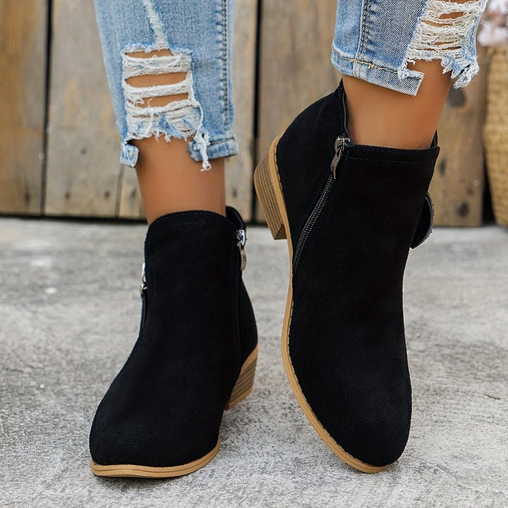Elegant orthopedic boots for women