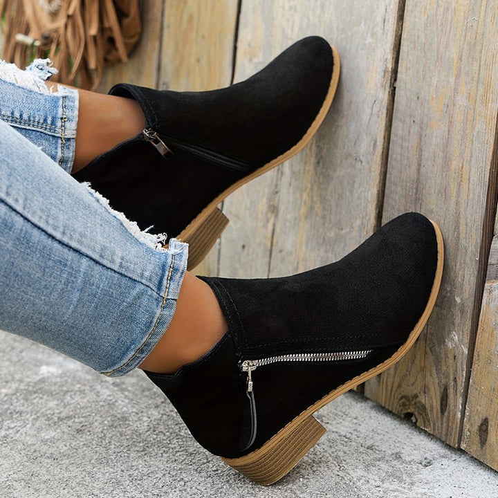 Elegant orthopedic boots for women