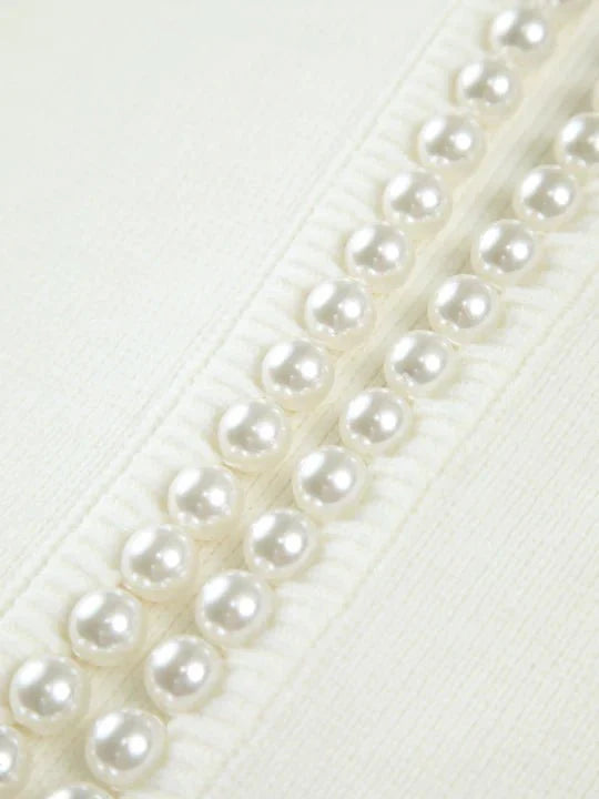 Elegant Pearl Cardigan