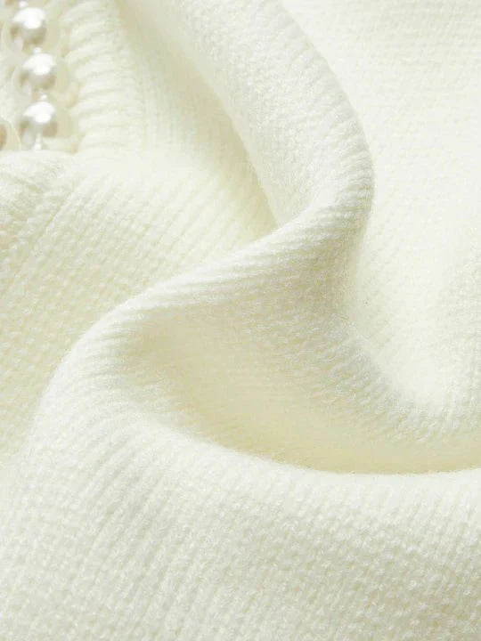 Elegant Pearl Cardigan
